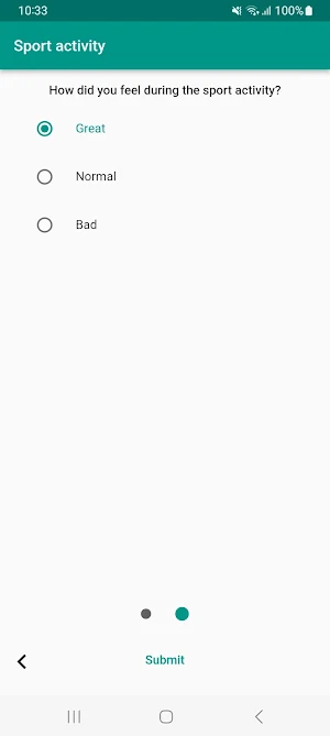 Health React Screenshot 3
