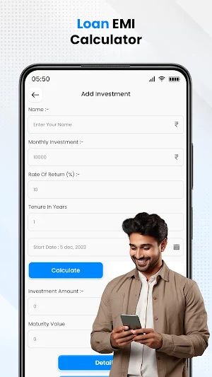 Easy EMI Loan Calculator Screenshot 0