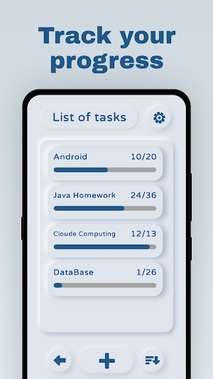 Simple Progress Tracker - Increase Productivity Screenshot 0