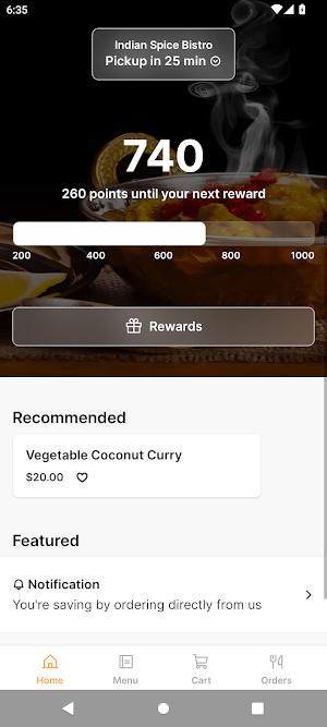 Indian Spice Bistro Screenshot 0