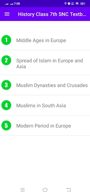 History Class 7th SNC Textbook Screenshot 1