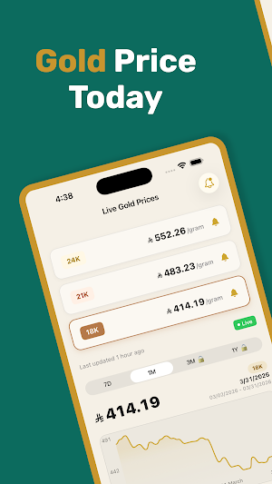 Gold Calculator | حاسبة الذهب Screenshot 0