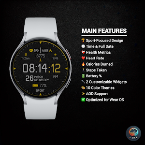 Peak Activity - watch face Screenshot 1