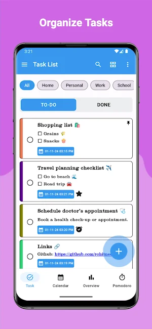 TodoMaster: Todo-List & Tasks Screenshot 0