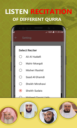 Holy Quran Recitation, Translation, Dua with Audio Screenshot 2