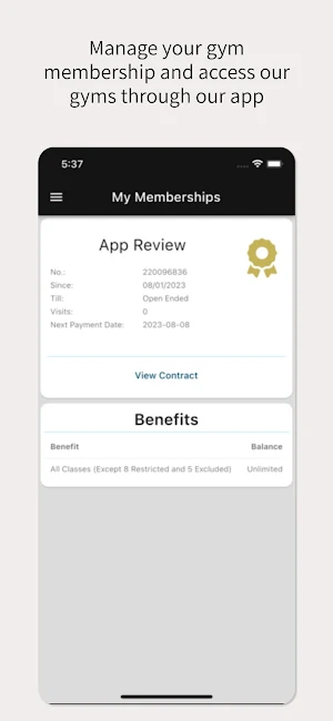 Aira Fitness Screenshot 2