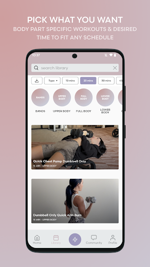 SL Fit Club: Home/Gym Workouts Screenshot 2
