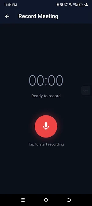 SYNKROS — AI Meeting Summarize Screenshot 0