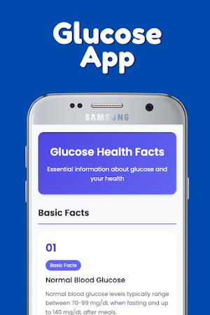 Glucose App Screenshot 0