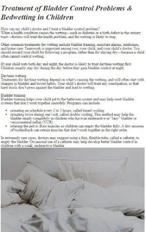 How to Stop Bed-Wetting Screenshot 1