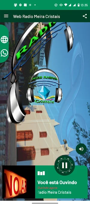 Web Rádio Meira Cristais Screenshot 0