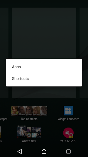 Widget Launcher Screenshot 0