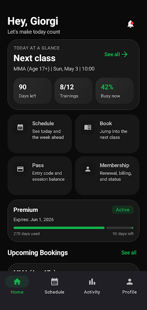 Gymnasia Sports Screenshot 0