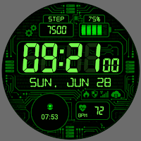 Cyber Circuit Watch face