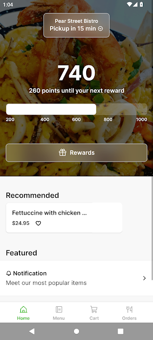 Pear Street Bistro Screenshot 0