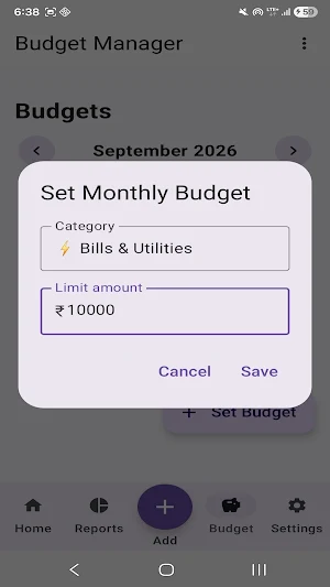 Budget Manager Money Tracker Screenshot 1