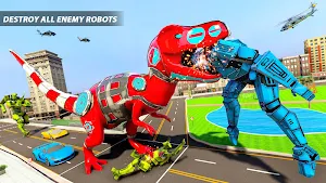 Dino Robot Bike Transform : Robot Dinosaur Games Screenshot 0