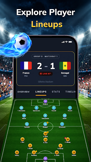 World Cup 2026: Live Scores Screenshot 2