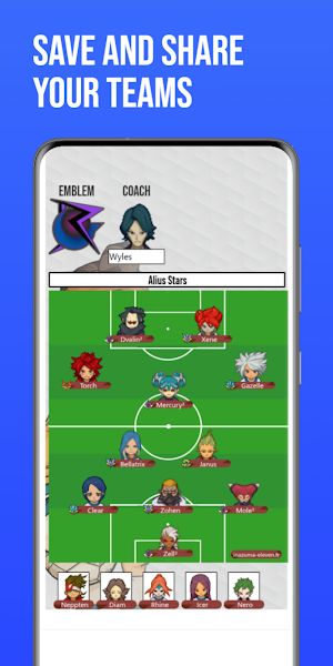 Inazuma Team Builder Screenshot 2