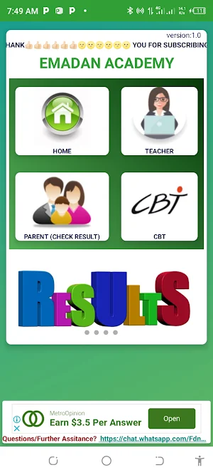 EMADAN ACADEMY Screenshot 2