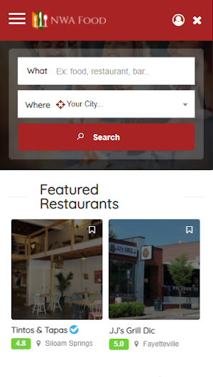 NWAfood.com Screenshot 0