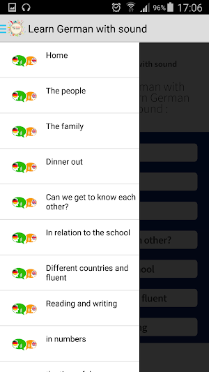 Learn German with sound Screenshot 3