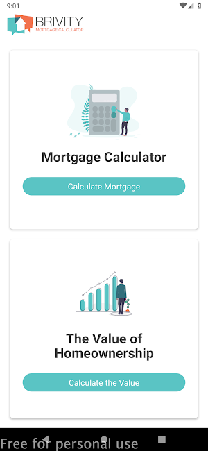 Brivity Mortgage Calculator Screenshot 0