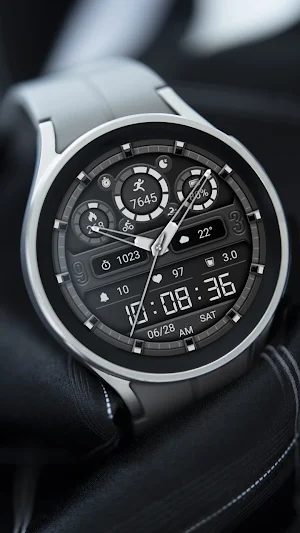 Retro Dim Texture ZKin Watch Screenshot 1