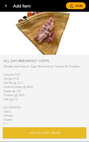 Crepe Waffle Club Screenshot 2