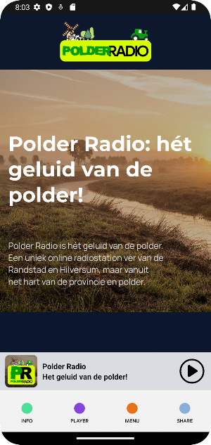 Polder Radio Screenshot 2