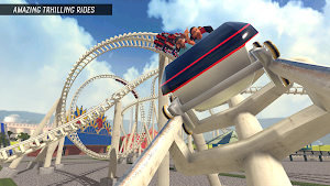 Roller Coaster Games 2020 Theme Park Screenshot 1