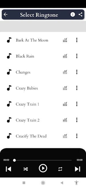 ozzy osbourne ringtone Screenshot 2