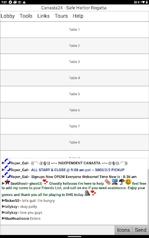 SHGCanasta Screenshot 1