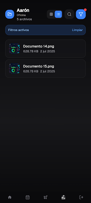 Gestión de vigilantes Screenshot 3
