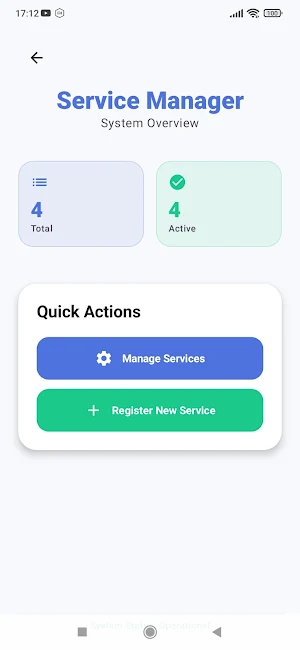 DIATTA DEMBA Service Tracker Screenshot 2