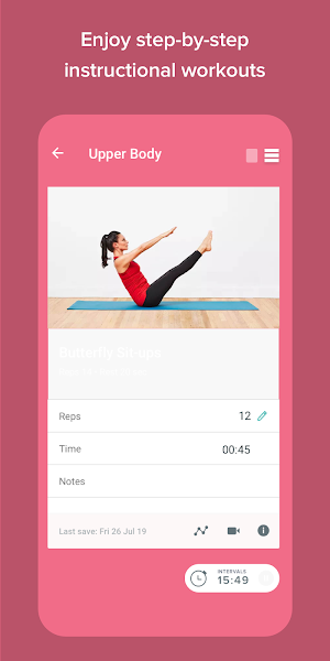 FitnessPlanner Screenshot 3
