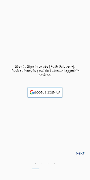 Push Delivery (Tablet Push, Sub Device Push) Screenshot 0