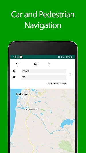 Makassar Offline Map and Travel Guide Screenshot 1