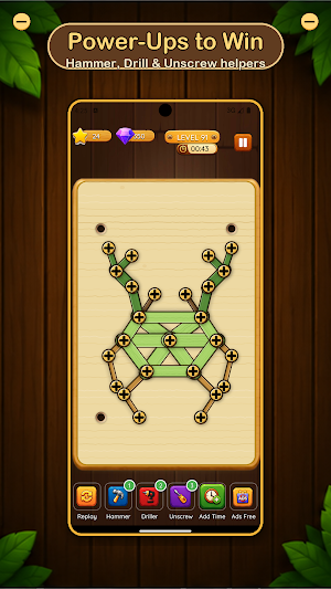 Screw Jam: Wood Puzzle Screenshot 0