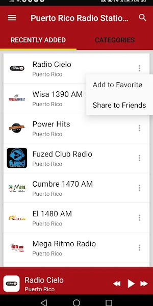 Puerto Rico Radio Stations Screenshot 1