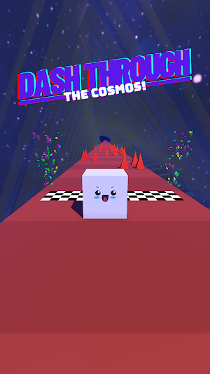Galaxy Slider Cube Runner Game Screenshot 3