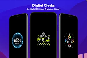 Digital Clock Live Wallpapers Screenshot 2