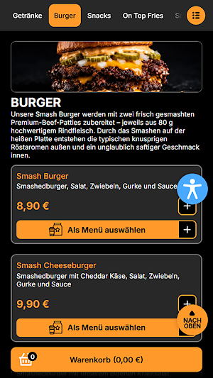 Smash Burger Braunschweig Screenshot 2