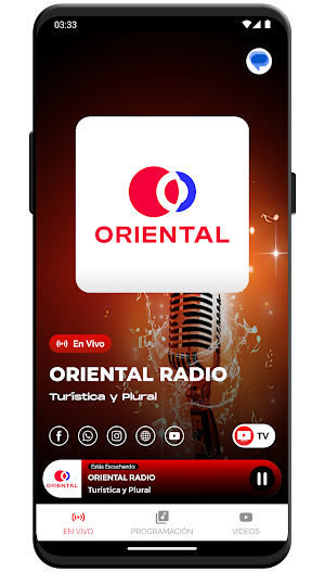 Oriental Radio Screenshot 1