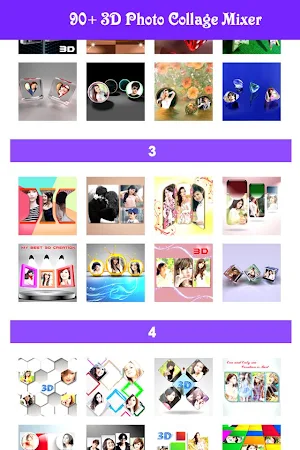 3D Collage Photo Editor Screenshot 2