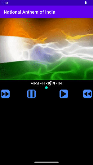 National Anthem of India Screenshot 1