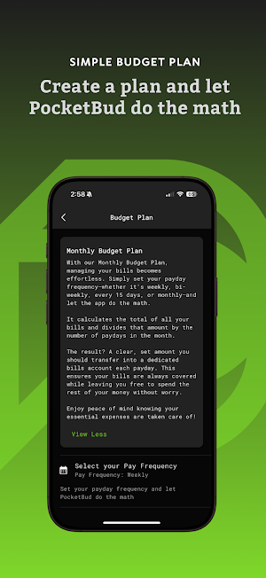 PocketBud Screenshot 1