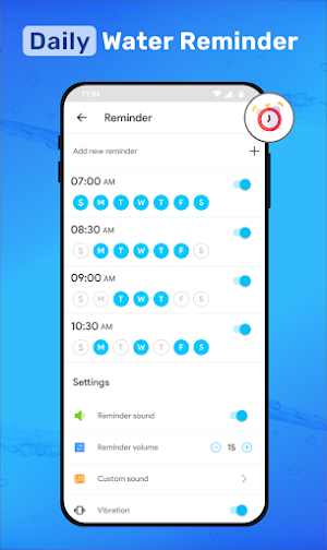 Drink Water Reminder & Tracker Screenshot 1
