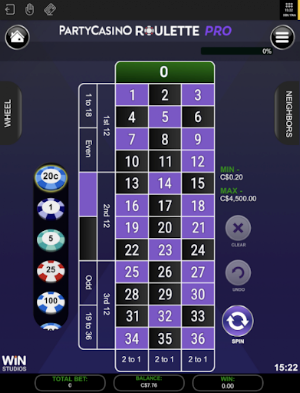 PartyCasino Ontario Screenshot 2