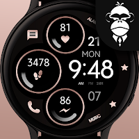 Minimal Bronze Watch Face
